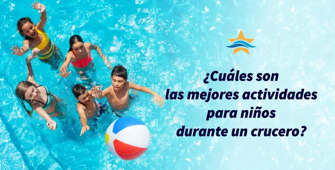 ¿Cuáles son las mejores actividades para niños durante un crucero?