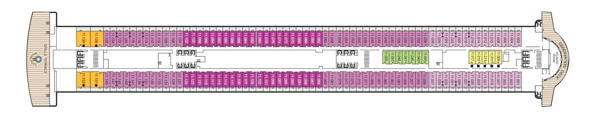 Cubierta 11 - Deck 11 - 