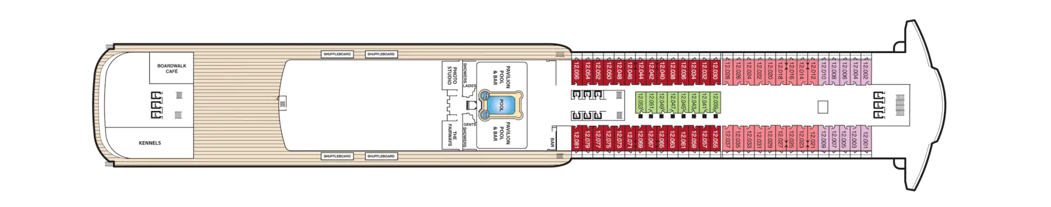 Cubierta 12 - Deck 12 - 