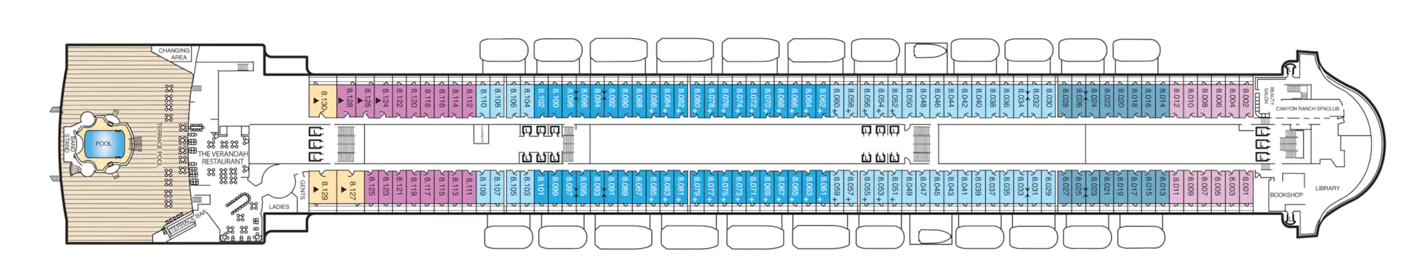 Cubierta 8 - Deck 08 - 