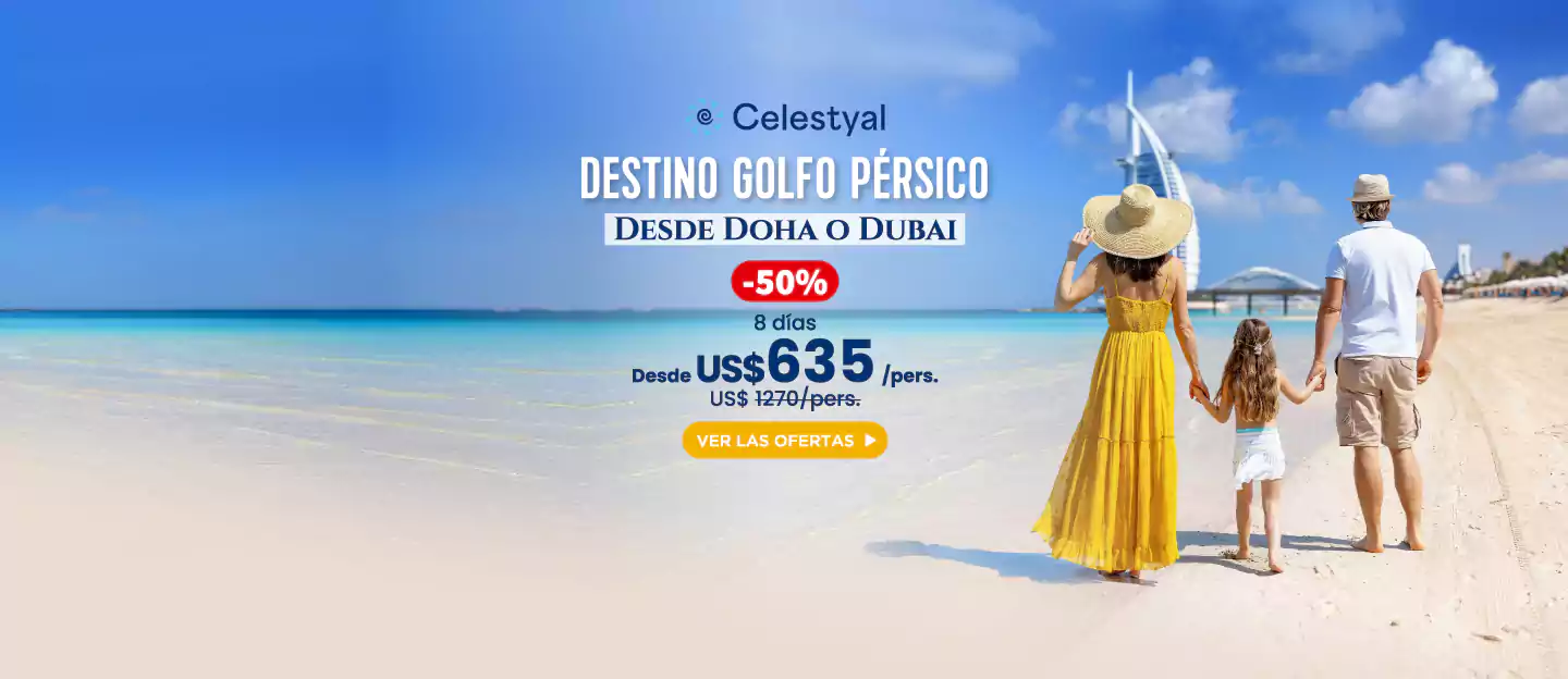 Celestyal - Destino Golfo Pérsico